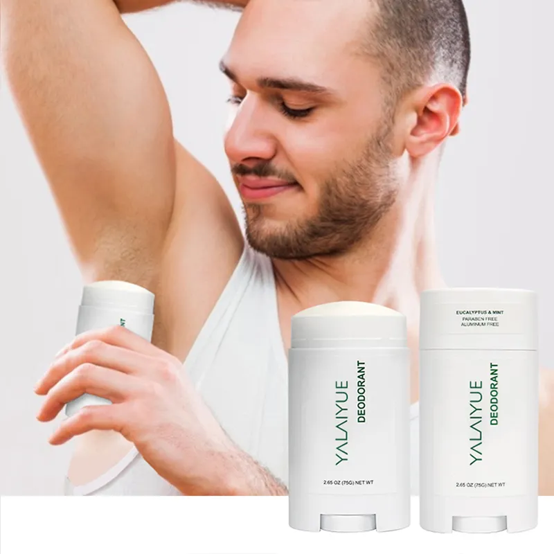 Deodoran Organik Vegan Alami Uniseks Roll On Stick Parfum Ramah Lingkungan Deodoran Tubuh dan Tongkat Antiperspirant