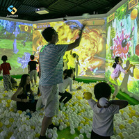 Jeu de Projection Murale Interactif Immersif Smash Ball avec Capteur de Mouvement AR pour Centre de Divertissement Familial