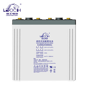 Batterie VRLA AGM à décharge profonde Reston Leoch DJ2000 2V 2000AH pour système de stockage d'énergie solaire et éolienne à grande échelle - Product Image 1
