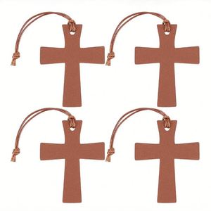 Wholesale PU Leather Bible Cross <b>Bookmarks</b> Soft Blank Book Marks Decorative Page Marker for Bibles Prayer Books Church <b>Gifts</b> - Product Image 3