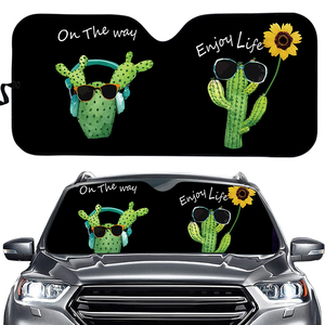 Màn che nắng kính chắn gió ô tô chất lượng cao, logo cao cấp, chất liệu nhôm, kiểu gấp, dạng bong bóng PE - Product Image 3