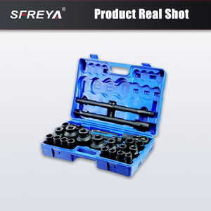 SFREYA S180-8, 8 buah 1/2 inci <span class=keywords><strong>DR</strong></span>.38mmL Set soket Impact Multi spesifikasi perbaikan otomotif soket pistol pneumatik ban - Product Image 6