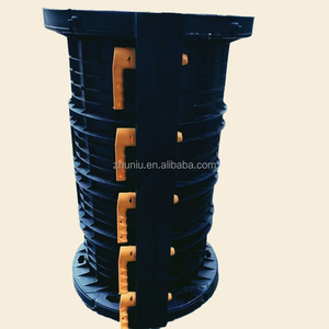 Nhựa tròn bê tông cột ván khuôn sản xuất chất lượng cao tái sử dụng 300/350/400/450 giá rẻ 750mm chiều cao vật liệu PP - Product Image 4