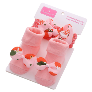 Calcetines de Moda para Bebé, Calcetines de Alta Calidad para Bebé, Conjunto de Diadema y Calcetines para Bebé - Product Image 2