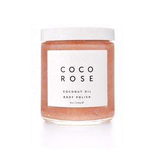 Fornitore OEM olio di cocco biologico di rosa esfoliante per la pelle Visage <span class=keywords><strong>Gommage</strong></span> Corps Body Scrub Body Polish - Product Image 2