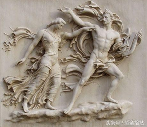 Hand geschnitzte Marmorstein Engel Wandrelief Skulptur Statue für Wand - Product Image 5