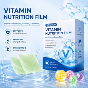Suplementos Herbales en Película Oral de Disolución Rápida, para Adultos, en Paquete Portátil - Product Image 1