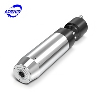 Motor de Husillo ATC Refrigerado por Agua de 3.7kW, Interfaz de Herramienta ISO25, 24000 RPM, Sin Brida APS100L-25-24Z/3.7KW