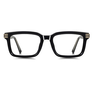 Mode Ins cadre carré personnalisé à la mode <span class=keywords><strong>Guy</strong></span> TR90 cadre optique coréen printemps Temple Anti lumière bleue lunettes - Product Image 3