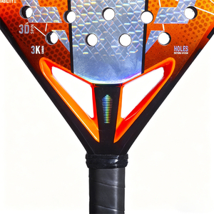 Palas de Pádel de Carbono 2026 al por Mayor, Raqueta de Pádel de Alta Calidad 3K, Raqueta de Pádel de Fibra de Carbono - Product Image 4