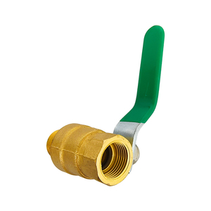 วาล์วบอลทองเหลืองขนาด 1/4 นิ้ว แบบสองชั้นสำหรับเครื่องอัดอากาศ -001 - Product Image 5