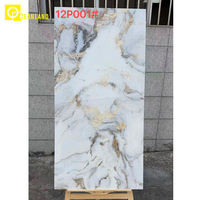 Carrelage en céramique et porcelaine brillant effet marbre 60x120 pour salon, directement de l'usine de Foshan