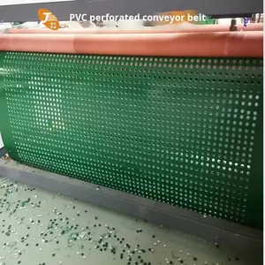 Nieuwe duurzame PVC 1-laags geperforeerde transportband met automatische laserperforatie voor papiermontagemachine snijservice - Product Image 1