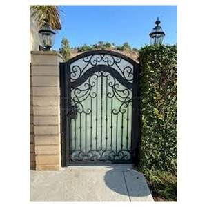 Porte en fer forgé de qualité supérieure, porte d'<span class=keywords><strong>entrée</strong></span> principale de villa antique, porte artisanale sur mesure, porte haut de gamme - Product Image 5