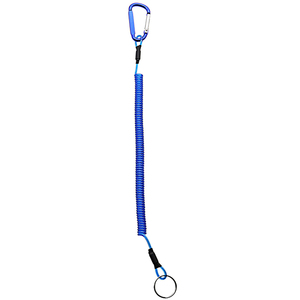 Cuerda de herramientas de pesca personalizada, cuerdas de seguridad retráctiles pesadas, llavero antipérdida de bobina de alambre de acero inoxidable - Product Image 5