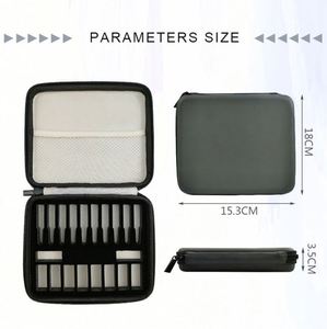 Estuche de Viaje para Insulina, Enfriador Portátil para Suministros Diabéticos, con Organizador Práctico, Estuche Rígido de EVA, Cuero y Nailon, para Almacenamiento de Medicamentos - Product Image 3