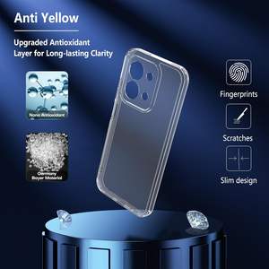 Funda Transparente de TPU y PC para Redmi 15C 4G 5G Poco C85, Protección Anti-Amarilleo para Teléfono - Product Image 3