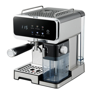 Cafetera de Expresso เครื่องชงกาแฟแรงดันสูง, เครื่องชงกาแฟเอสเพรสโซพร้อมฟองนมถังกาแฟคาเฟ่ใหม่ - Product Image 2