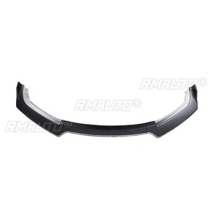 สำหรับ Honda Civic 2016-2021 ชุดแต่งกันชนหน้ารถยนต์ สปลิตเตอร์ดิฟฟิวเซอร์ สีดำเงา ชุดป้องกันกันชน อะไหล่ตกแต่ง - Product Image 5