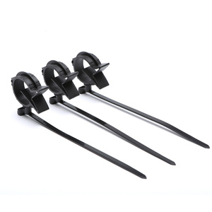 156-00696 360 °   Kabel Pengikat PA66 yang Dapat Dipasang, Diameter Bundel 2-35mm, 155mm, Nylon untuk Pengikatan Kabel Otomotif - Product Image 3