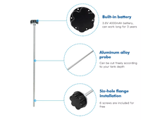 Capteur de niveau de carburant Bluetooth SG002, moniteur de réservoir de carburant sans fil pour véhicule, anti-vol de carburant