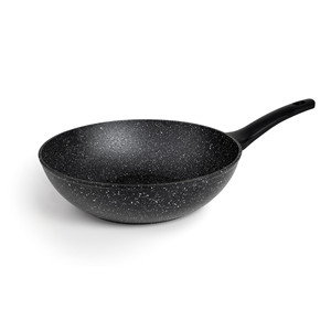 Wok Java antiaderente da 12 pollici con rivestimento in ceramica per soffriggere e friggere - Product Image 1