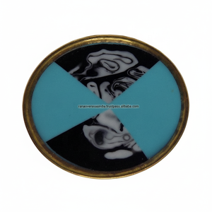 Perilla Circular de Madera Hecha a Mano de Lujo, Perilla Redonda de Madera Ideal para Cajones de Cómodas, Mesitas de Noche y Cocina - Product Image 1