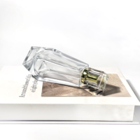 Bouteille en verre de forme unique pompe de pulvérisation à domicile atomiseur parfum bouteille d'huile essentielle emballage en verre 100ml bouteille de parfum vide