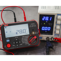 UNI-T Hızlı İzolasyon Direnci Test Cihazı UT501E Model 0.01M~4000M Yüksek Hassasiyetli Gerilim 100V-1000V Elektrik Uygulaması IP54