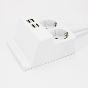 Đa năng Power Strip thuận tiện sạc GS và CE chứng nhận nhỏ gọn điện cắm <span class=keywords><strong>Extender</strong></span> với 4 cửa hàng và cổng USB - Product Image 2