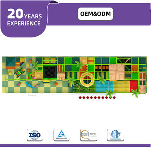 Set de Juego Interior Mini de 144 Metros Cuadrados para Niños <span class=keywords><strong>Pokiddo</strong></span>, Materiales de Acero Galvanizado y PP/PVC, Capacidad para 100 Personas, para Entretenimiento en el Hogar - Product Image 2