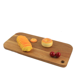 Acacia <b>Wood</b> Cutting Board 40x20x1.8cm Rectangle With Hole For Hanging Chopping <b>Block</b> - Product Image 5