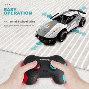 <span class=keywords><strong>Auto</strong></span> radiocomandata elettrica da drifting ad alta velocità 24GHz in scala 1:12 per ragazzi, per uso interno, in plastica, giocattolo RC da corsa transfrontaliero - Product Image 3