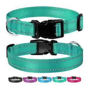 Venta al por mayor de varios collares de colores para mascotas, <span class=keywords><strong>collar</strong></span> ajustable reflectante cómodo para perros y gatos - Product Image 4