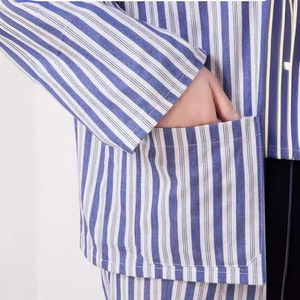 Batas de paciente de algodón puro, conjunto de batas de paciente fáciles de usar, pijamas de hospital para mujer, uniforme médico de enfermería para hospital - Product Image 4