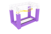Parcours d'aventure en corde intérieur certifié EN ASTM, design personnalisé, équipement de terrain de jeu intérieur pour entraînement Ninja Warrior