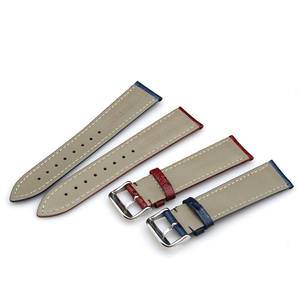 Correa de reloj de cuero genuino de piel de avestruz de alta calidad con hebilla de Pin 12 - 24mm accesorios de reloj correas de reloj de cuero - Product Image 6