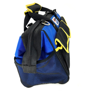 Sac multifonctionnel de trousse à outils d'électricien de stockage de bouche large de bonne qualité Logo personnalisé - Product Image 2