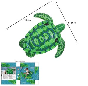 Flotador Inflable <span class=keywords><strong>Gigante</strong></span> Personalizado <span class=keywords><strong>de</strong></span> <span class=keywords><strong>Tortuga</strong></span> Marina Beckon, Cama Flotante Grande para Adultos con Diseño <span class=keywords><strong>de</strong></span> <span class=keywords><strong>Caparazón</strong></span> <span class=keywords><strong>de</strong></span> <span class=keywords><strong>Tortuga</strong></span> para Diversión en Vacaciones - Product Image 6