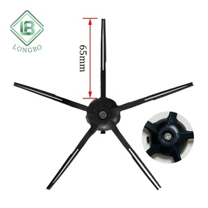 Convient pour Xiaomi <span class=keywords><strong>Roborock</strong></span> S8 <span class=keywords><strong>S7</strong></span> S6 S5 S4 <span class=keywords><strong>brosse</strong></span> latérale noire à 5 bras SDBS03RR Robot aspirateur accessoires - Product Image 5