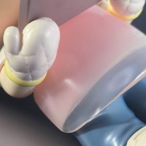 Chất Lượng Cao Tùy Chỉnh <span class=keywords><strong>3D</strong></span> Hoạt Hình Nhân Vật Làm Tay PU Thủ Công Mỹ Nghệ Vẽ Tay Thời Trang Độc Quyền Mù Hộp Búp Bê Hoạt Hình - Product Image 4