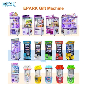 Máquina de grúa de garras para 2 jugadores, para premios de mini peluches, de parque de atracciones, operada con monedas, tipo arcade - Product Image 3