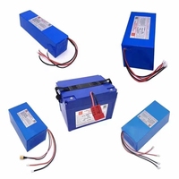 Paket Baterai Lithium 18650 3C 2000mAh Kapasitas Besar yang Dapat Disesuaikan 3.7V 7.4V 14.8V 22.2V
