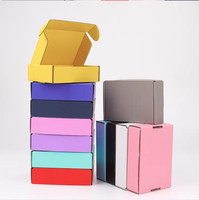 Caja de Envío Impresa al por Mayor, Microcorrugada E-flute, Servicio de Muestras Rápido, Alta Calidad a Bajo Precio para Empaque de Cosméticos y Regalos