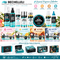 Kit d'installation de perruques à usage domestique : Colle à dentelle imperméable, Spray de fusion, Huile de croissance capillaire, Produits de soin des cheveux, Kit de produits pour perruques à dentelle, Marque privée