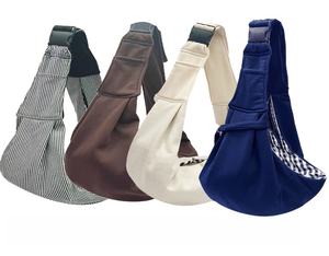 Usine directe en gros petit sac de transport pour chien de compagnie grand Style extérieur tissu matériel ceinture fermeture à glissière pour chiens chats chiots - Product Image 5