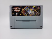 Cartouche de jeu SNES DSP800in1 en gros avec carte de gravure en plastique, s'adapte parfaitement à la console de jeu TV SNES