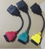 Adaptadores de Escaneo para ECU Fiat, Cables Adaptadores de 3 Colores, Cables de Conexión y Conectores L547