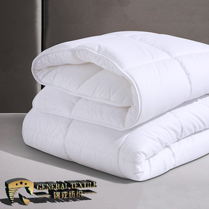 Khách sạn nhà Khăn trải giường <span class=keywords><strong>Comforter</strong></span> <span class=keywords><strong>Set</strong></span> 100% bông vải Duvet sợi nhỏ điền trắng khách sạn <span class=keywords><strong>Quilt</strong></span> - Product Image 2