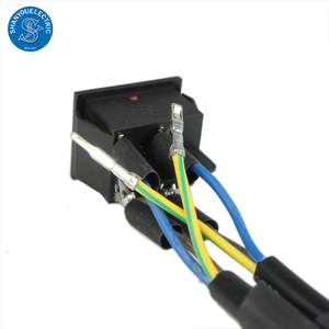 ปลั๊กต่อสายไฟ C14 C13สายเชื่อมแบบกำหนดเองพร้อม10A สวิตช์ - Product Image 1